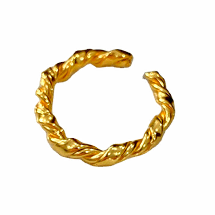 Klassische Gold Ring mit zeitloser Eleganz
