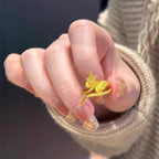 Atemberaubende Gold Ring für den Alltag