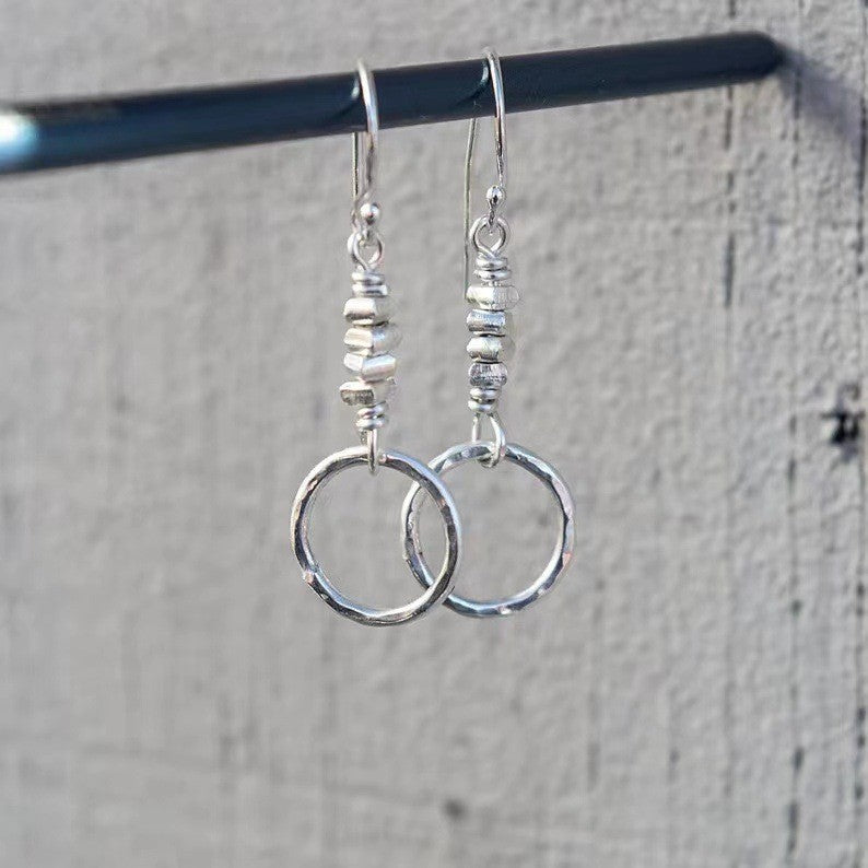 Handgefertigte Vintage Ohrring