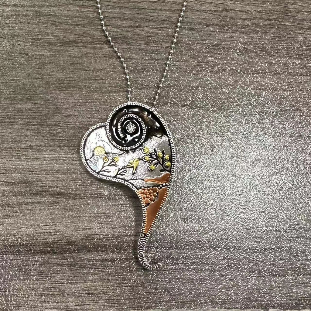 Zarte handwerkliche Halskette