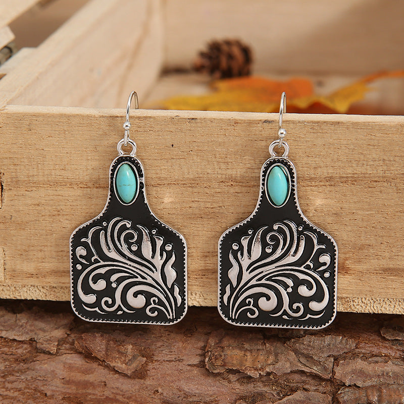 Zarte handwerkliche Ohrring