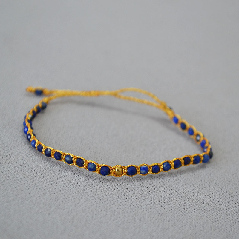 Handgefertigte Vintage Gold Armband