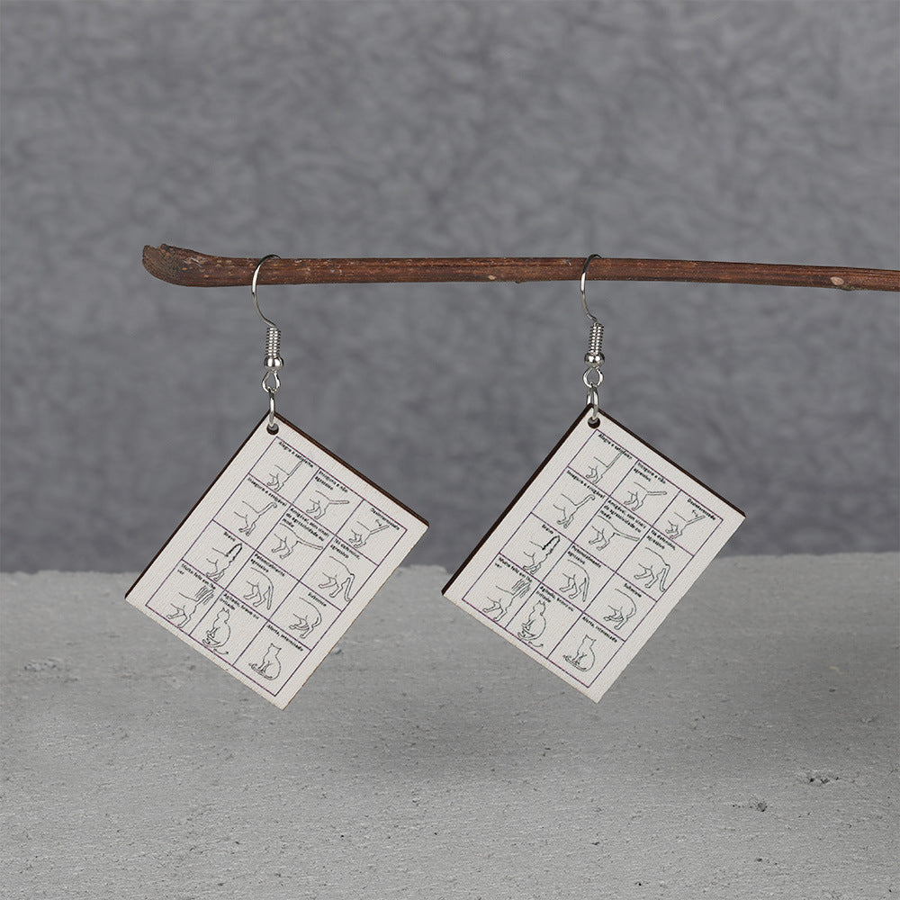 Atemberaubende Ohrring für den Alltag