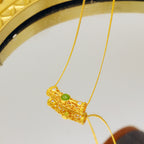 Schöne Silber Halskette mit einzigartigem Stil