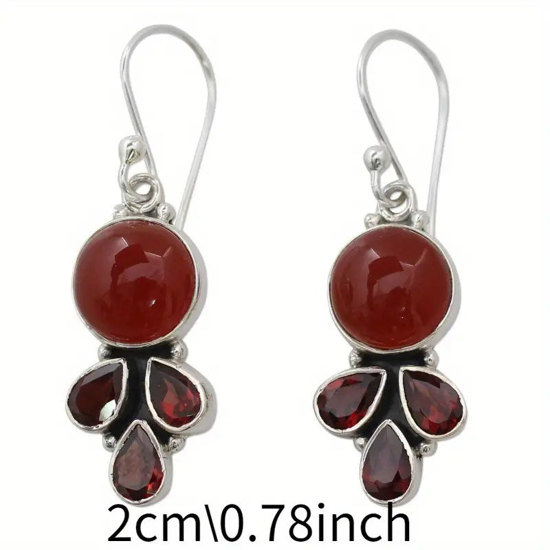 Zarte handwerkliche Ohrring