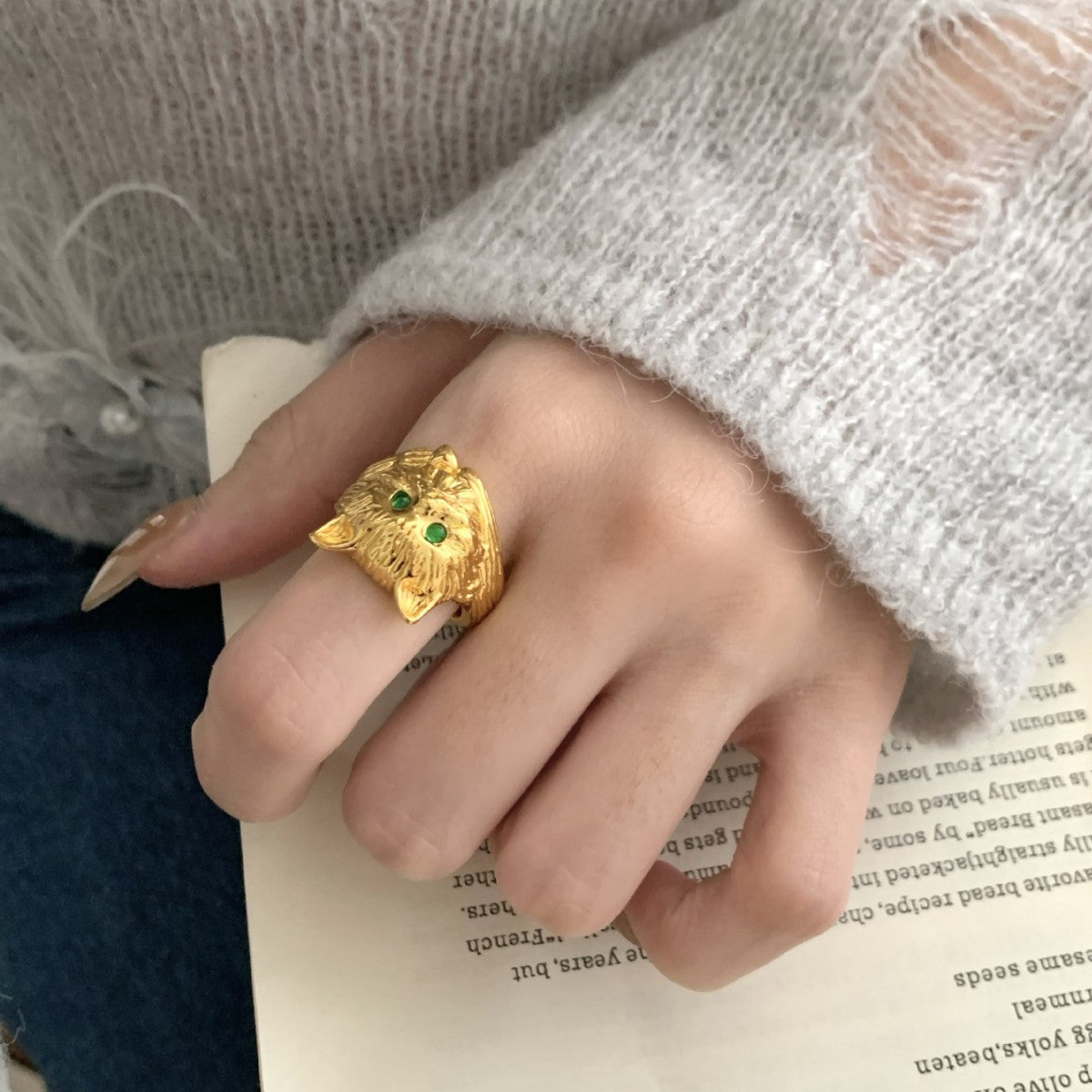 Atemberaubende Ring für den Alltag