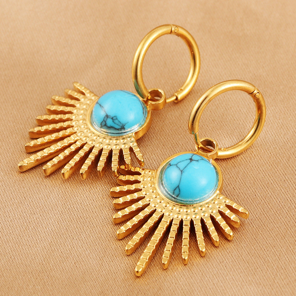 Atemberaubende Gold Ohrring für den Alltag