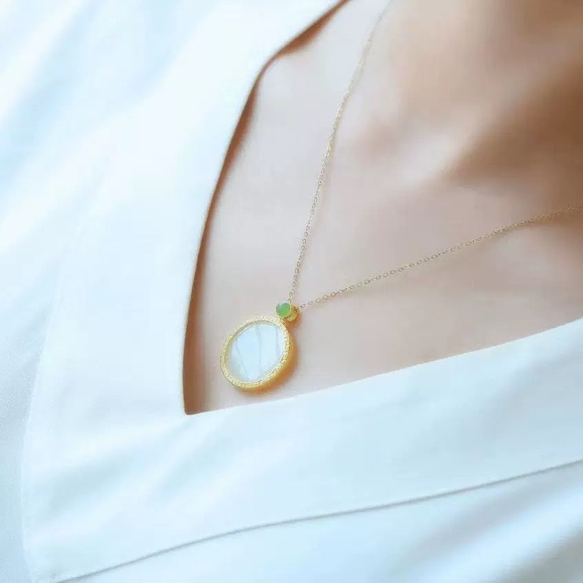 Romantische Silber Halskette für besondere Momente