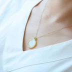 Romantische Silber Halskette für besondere Momente