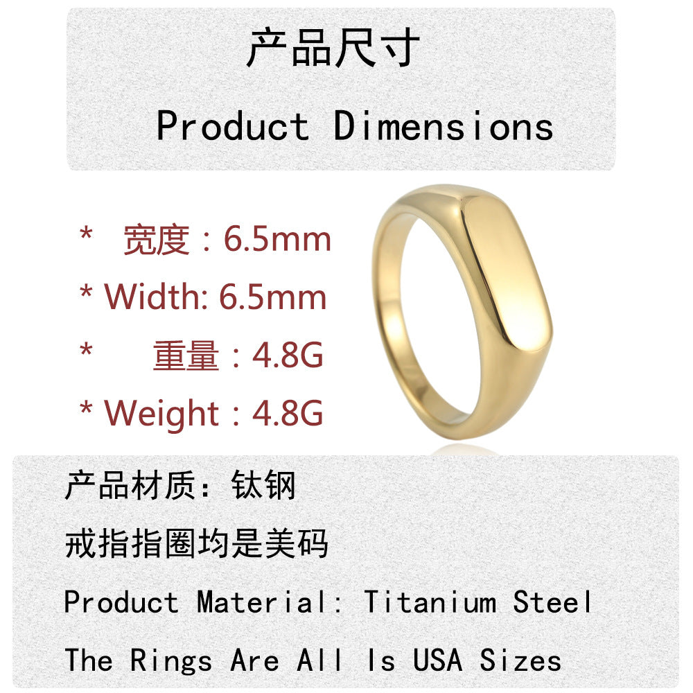 Klassische Ring mit zeitloser Eleganz