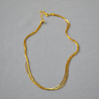 Atemberaubende Gold Halskette für den Alltag