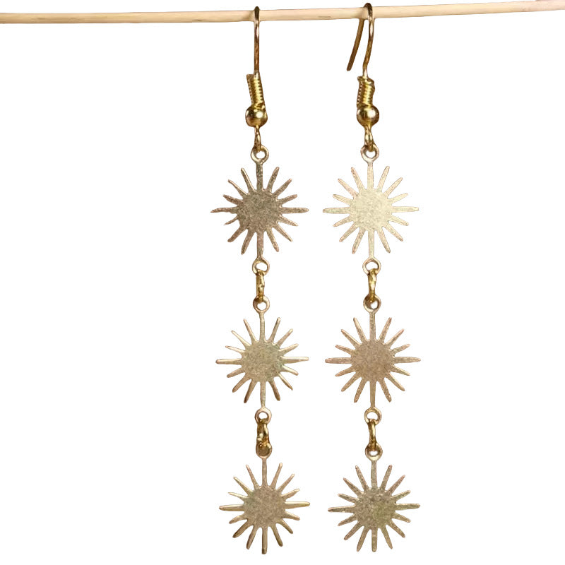 Zarte handwerkliche Ohrring