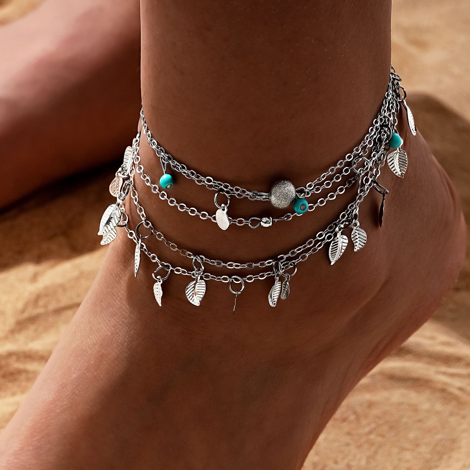 Atemberaubende Fußkette für den Alltag