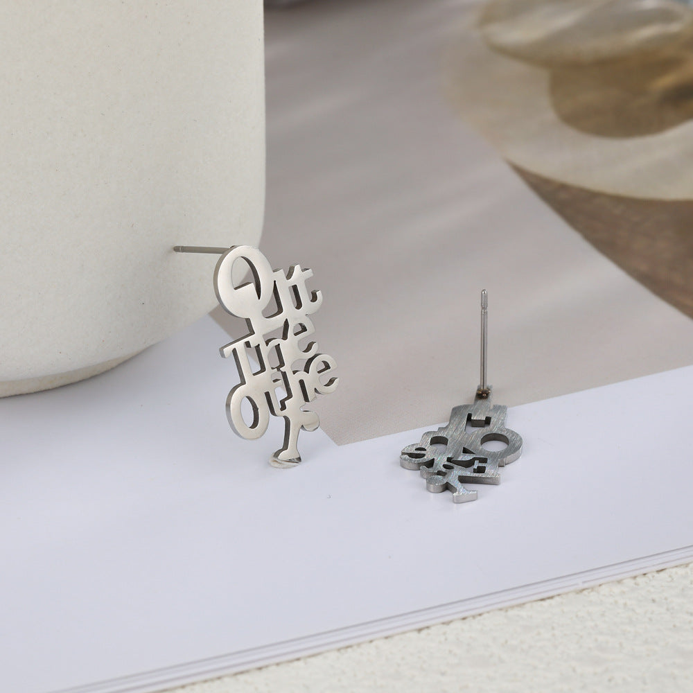 Atemberaubende Ohrring für den Alltag