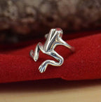 Handgefertigte Vintage Ohrring