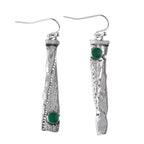 Zarte handwerkliche Ohrring