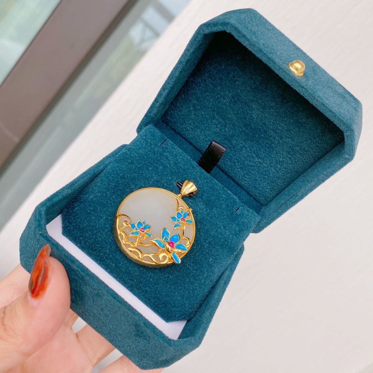 Romantische Silber Halskette für besondere Momente