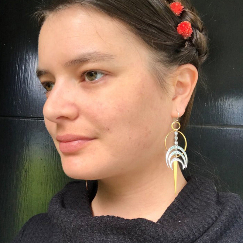 Atemberaubende Ohrring für den Alltag