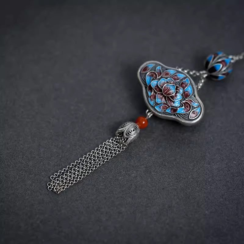 Romantische Silber Halskette für besondere Momente