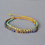 Handgefertigte Vintage Gold Armband