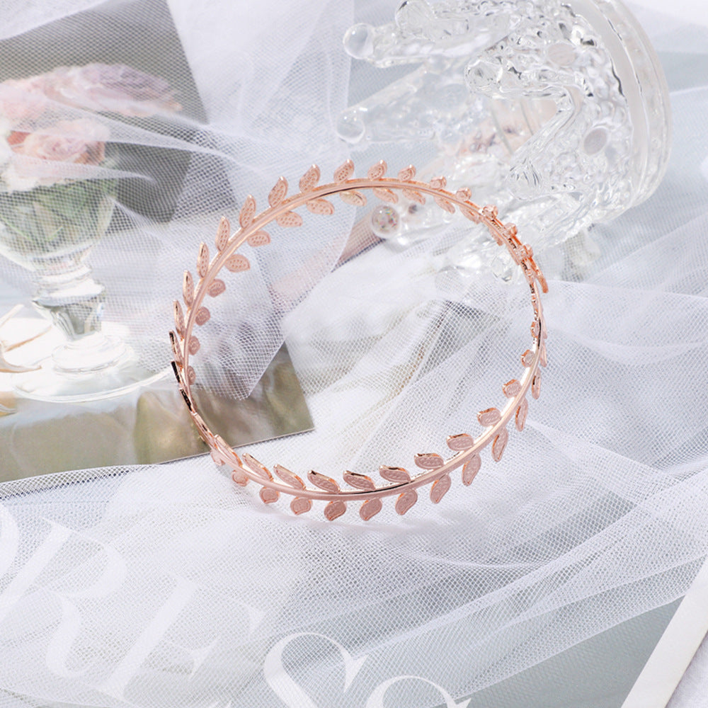 Handgefertigte Vintage Gold Armband