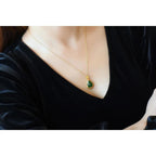 Romantische Gold Halskette für besondere Momente