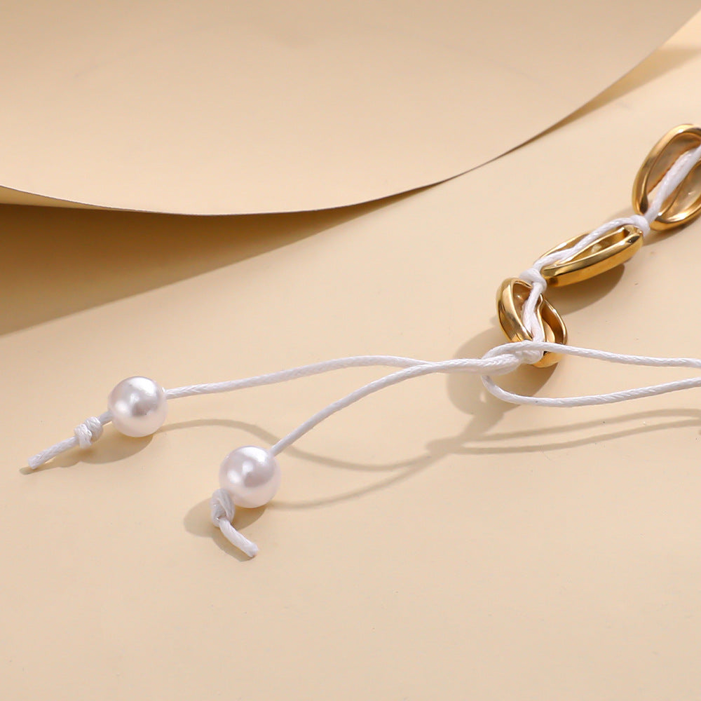 Romantische Gold Halskette für besondere Momente