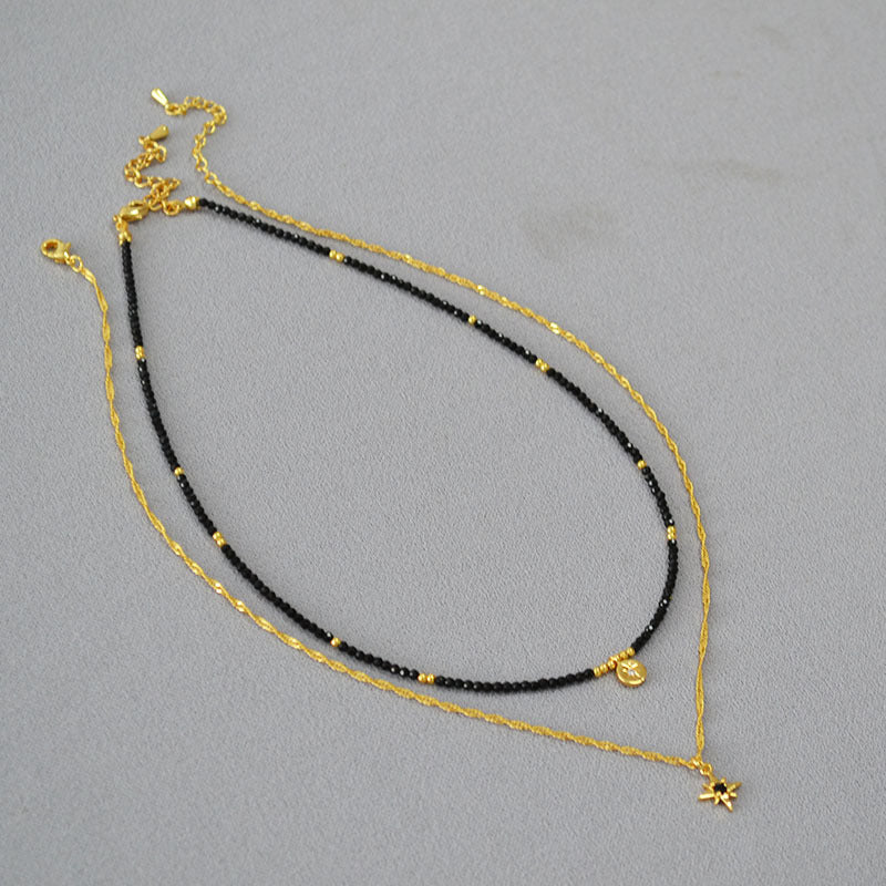 Zarte handwerkliche Halskette