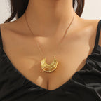 Zarte handwerkliche Perlen Halskette