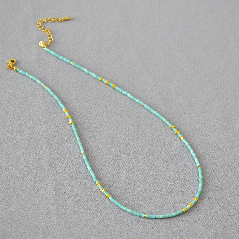 Schöne Silber Halskette mit einzigartigem Stil