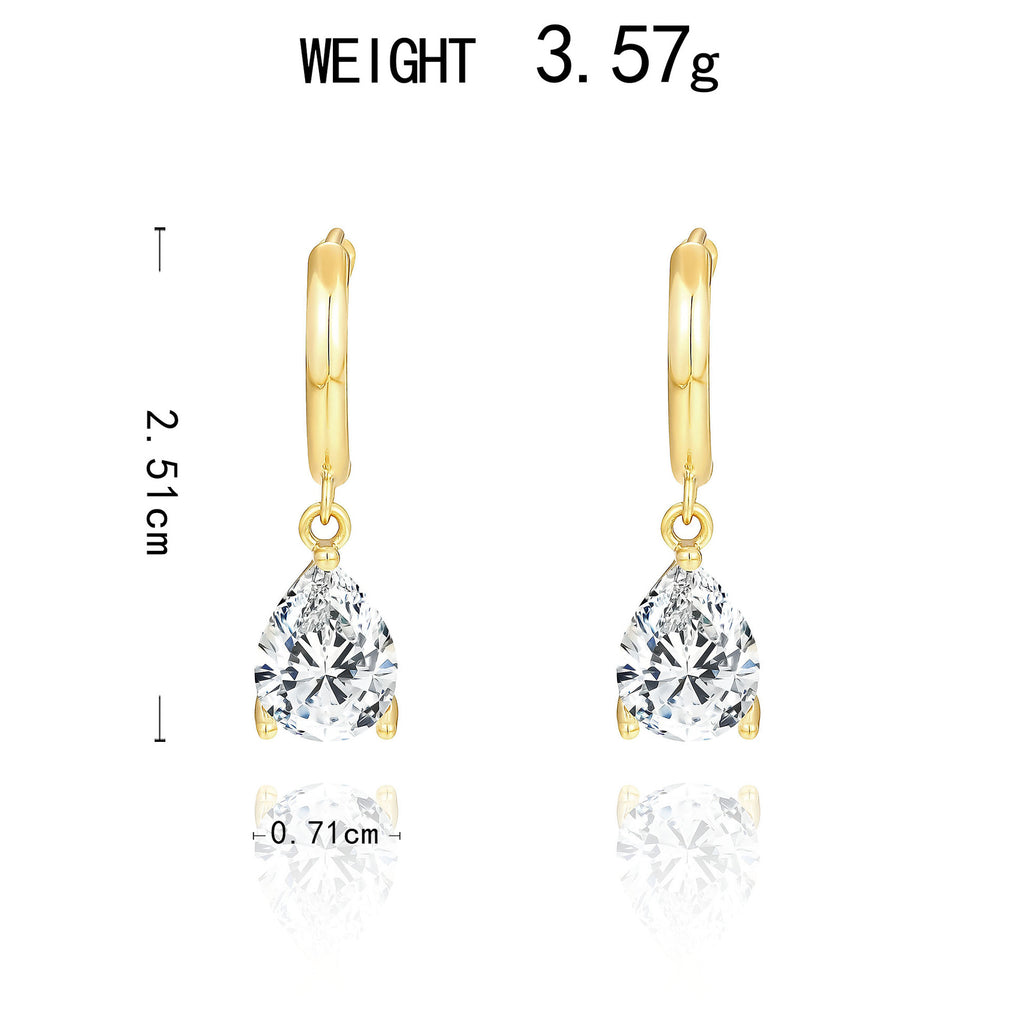 Atemberaubende Ohrring für den Alltag