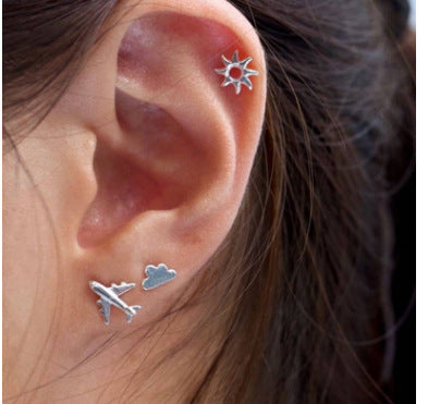 Atemberaubende Ohrring für den Alltag