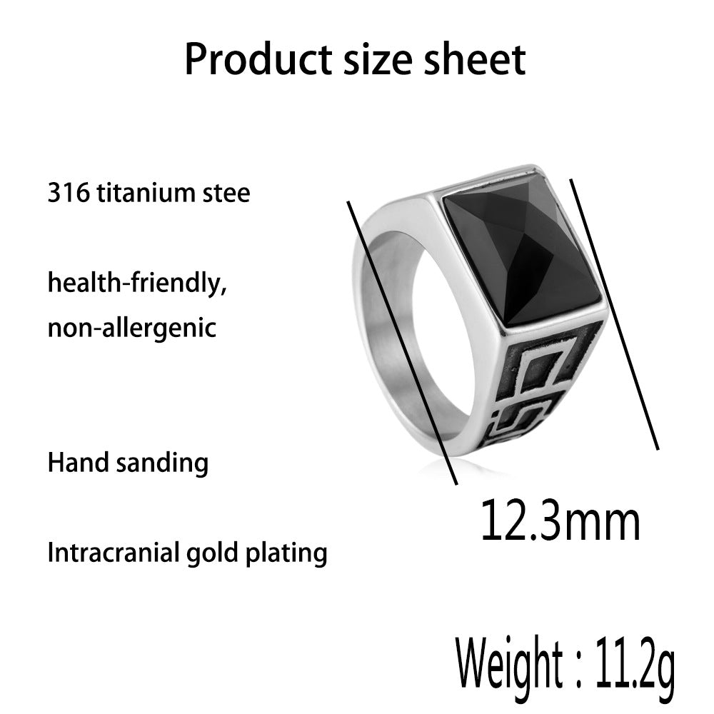 Klassische Ring mit zeitloser Eleganz