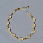 Romantische Gold Halskette für besondere Momente