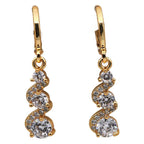 Klassische Gold Ohrring mit zeitloser Eleganz