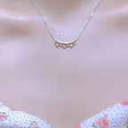 Zarte handwerkliche Halskette