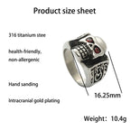 Zarte handwerkliche Ring