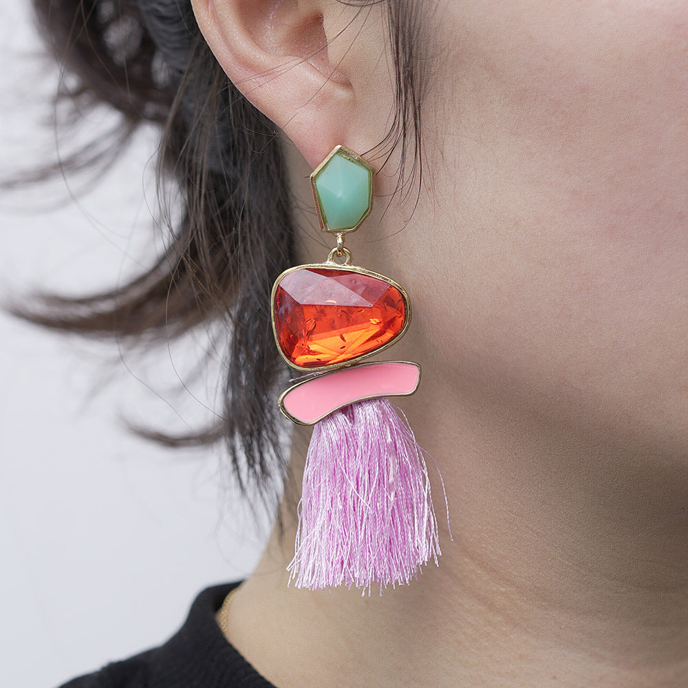 Atemberaubende Ohrring für den Alltag