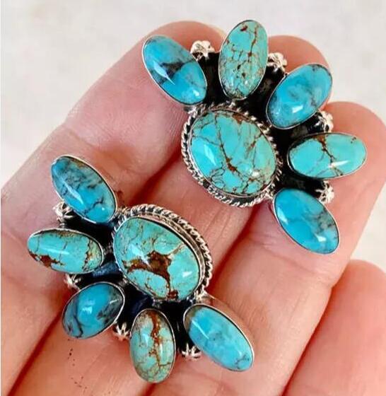 Handgefertigte Vintage Ohrring