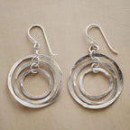 Romantische Silber Ohrring für besondere Momente