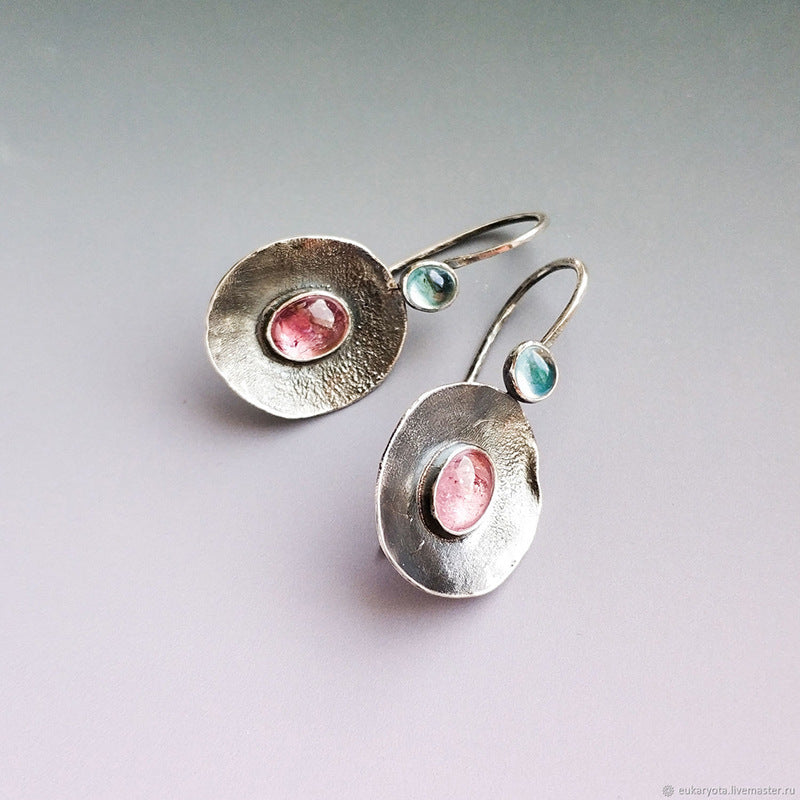 Schöne Silber Ohrring mit einzigartigem Stil