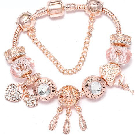 Zarte handwerkliche Silber Armband