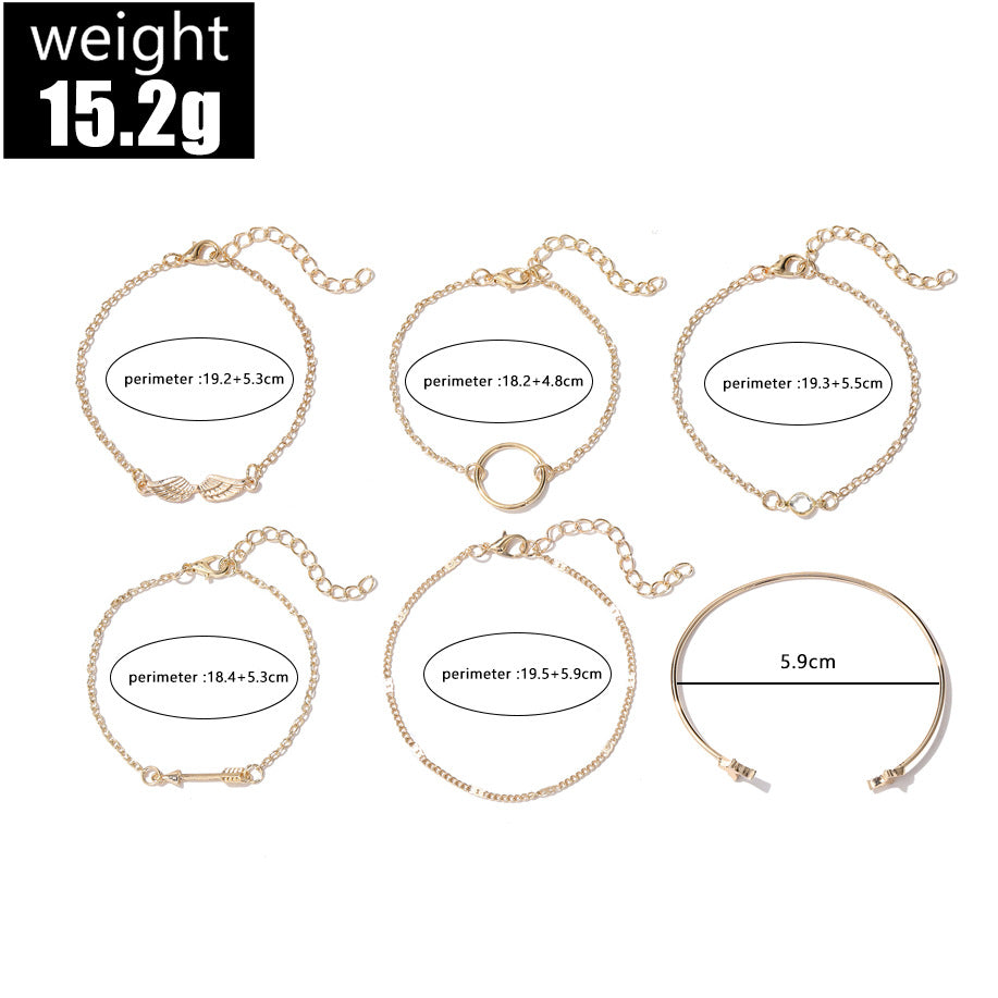 Charmante Gold Armband für jeden Anlass