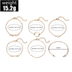 Charmante Gold Armband für jeden Anlass