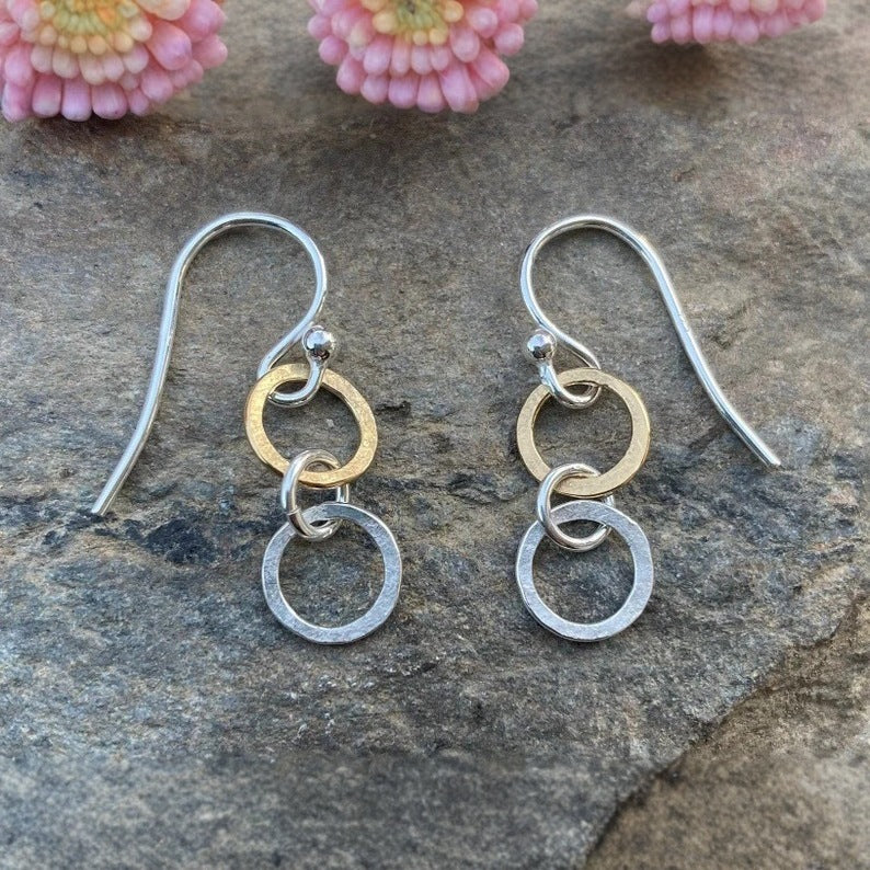 Handgefertigte Vintage Ohrring