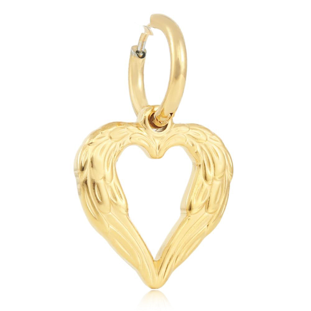 Charmante Gold Ohrring für jeden Anlass