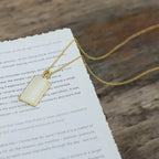 Schöne Silber Halskette mit einzigartigem Stil