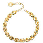 Handgefertigte Vintage Gold Armband