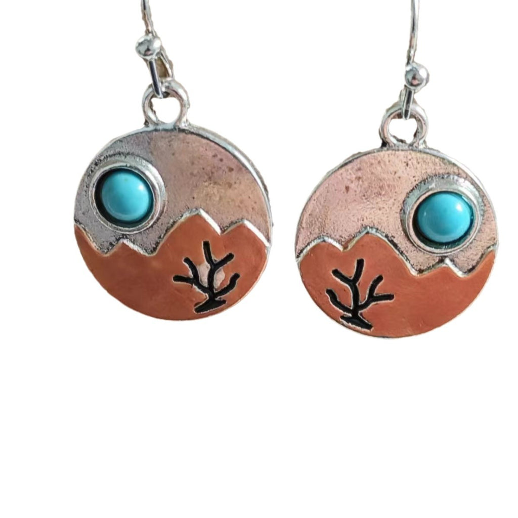 Zarte handwerkliche Ohrring