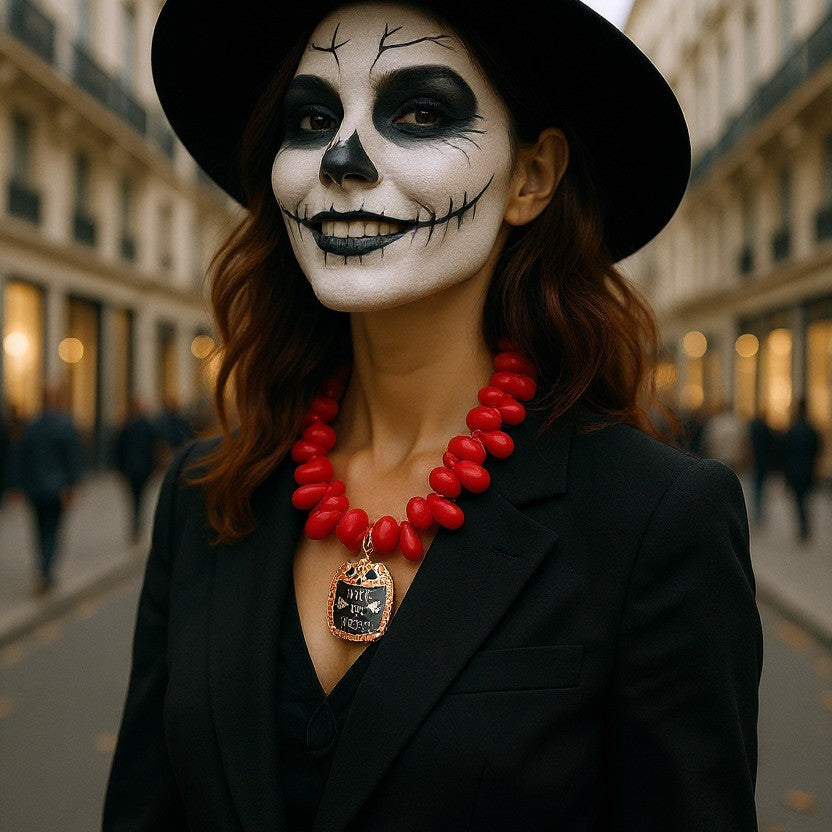 Zarte handwerkliche Halskette